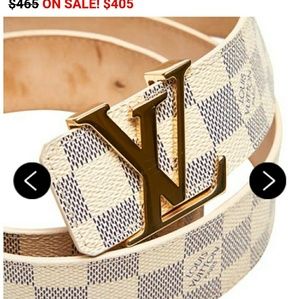 Louis Vuitton Damier Checkered Belt